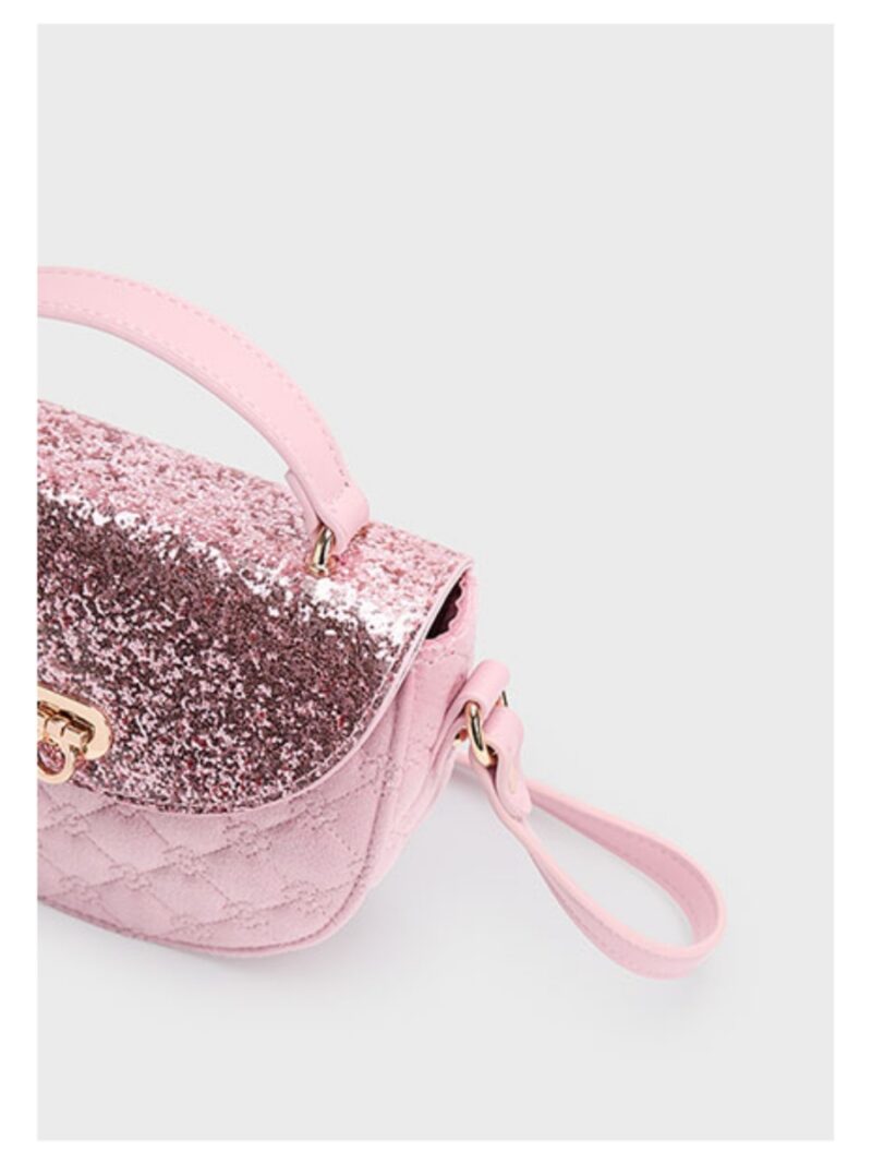 Handtas met glitter roze - Mayoral