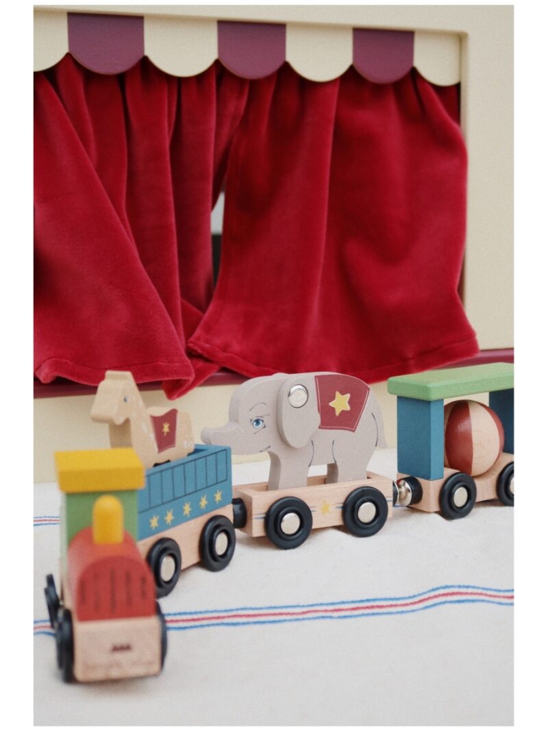 Houten dierentrein - Konges Sløjd