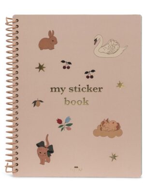 Stickerboek blush - Konges Sløjd