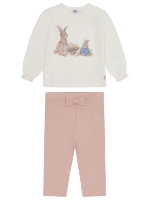 Longsleeve konijntjes + comfy legging