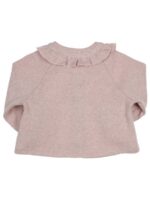 Cardigan Lucia met kraagje oudroze - GYMP