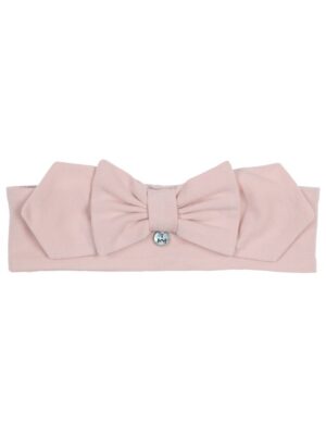 Haarband oudroze met strik - GYMP