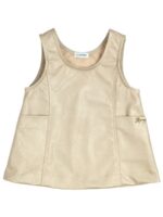 Jurk Pinafore Mylo goud - GYMP