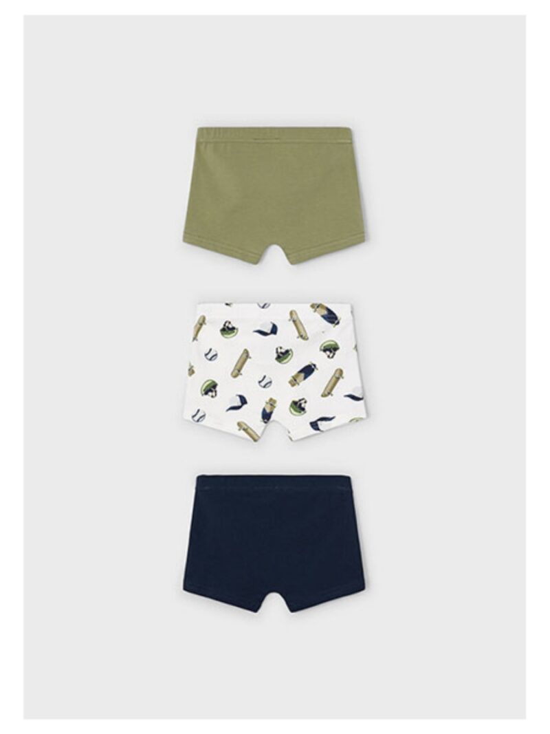 Set van 3 boxershorts groen - MAYORAL