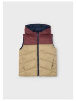 Bodywarmer omkeerbaar donkerblauw/beige/pruim - MAYORAL