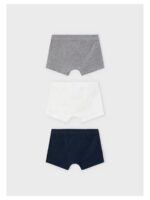 Set van 3 boxershorts wit/grijs/donkerblauw - MAYORAL