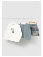 Set van rokje + t-shirt + vestje - MAYORAL