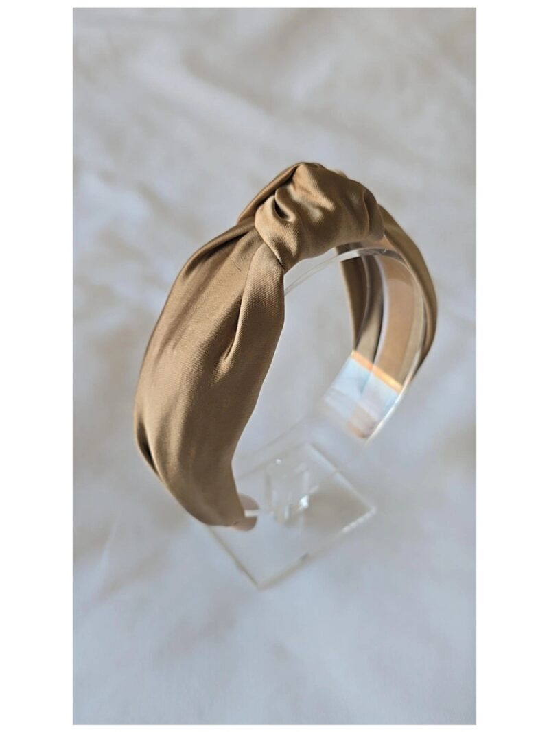 Diadeem met knoop goud - BY MEV