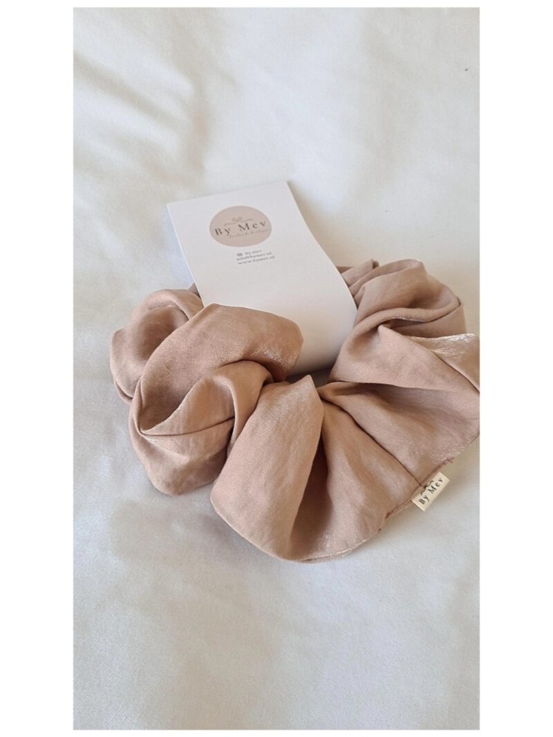 XXL scrunchie oudroze - BY MEV