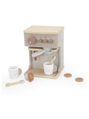 Houten espressomachine nougat - LABEL LABEL