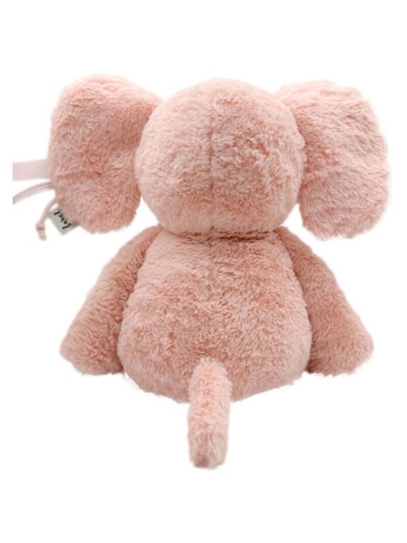 Knuffel Elly de olifant large roze - LABEL LABEL