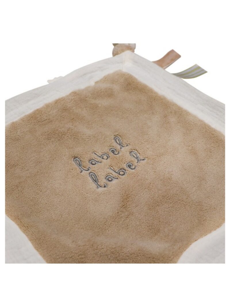 Knuffeldoekje nougat - LABEL LABEL