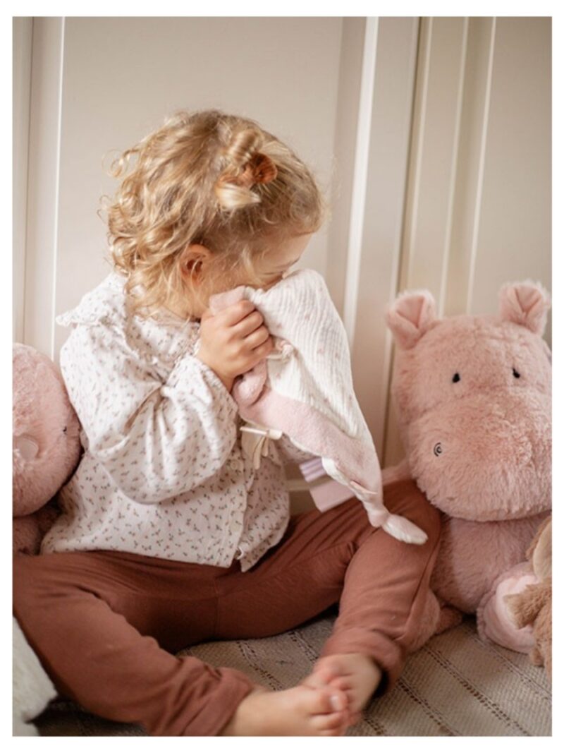 Knuffeldoekje roze - LABEL LABEL