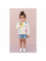 Trui met gekleurde bloemen - SOMEONE