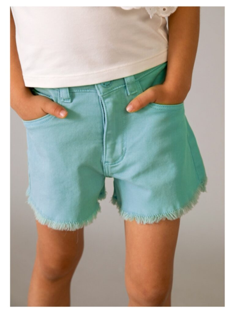 Jeansshort turquoise - MAYORAL 