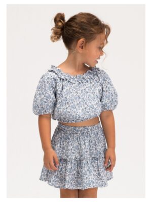 Rok met bloemenprint - MAYORAL