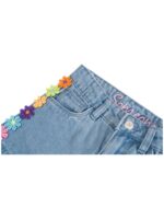 Jeansshort met bloemetjes - SOMEONE