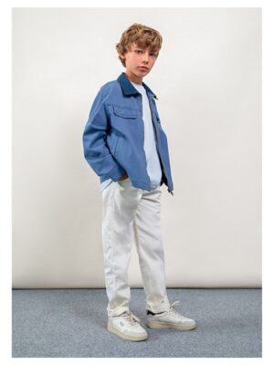 Jas blauw - PRE TEEN BOSTON KIDS