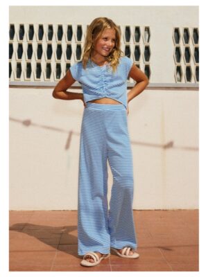 Jumpsuit blauw gestreept - PRE TEEN MAYORAL