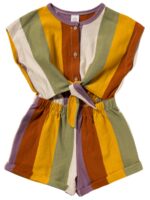 Multi Stripe | Tie Jumpsuit - SALTED STORIES