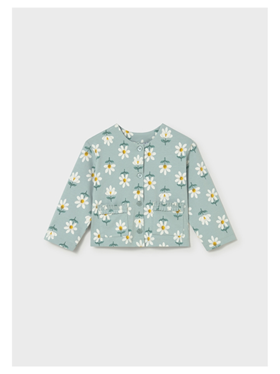 Set t-shirt + legging + vestje met bloemen - MAYORAL