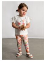 Set van t-shirt + legging met bloemen - MAYORAL