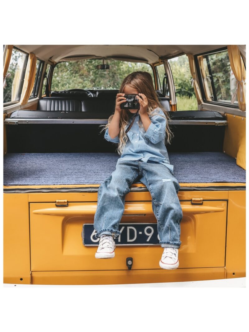Medium Blue | Barrel Jeans - YOUR WISHES