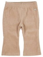 Broek Beth fijne rib flared beige - GYMP