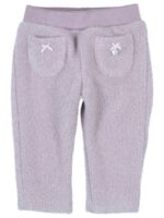Broek Ebba met fijne strikjes vooraan lila - GYMP
