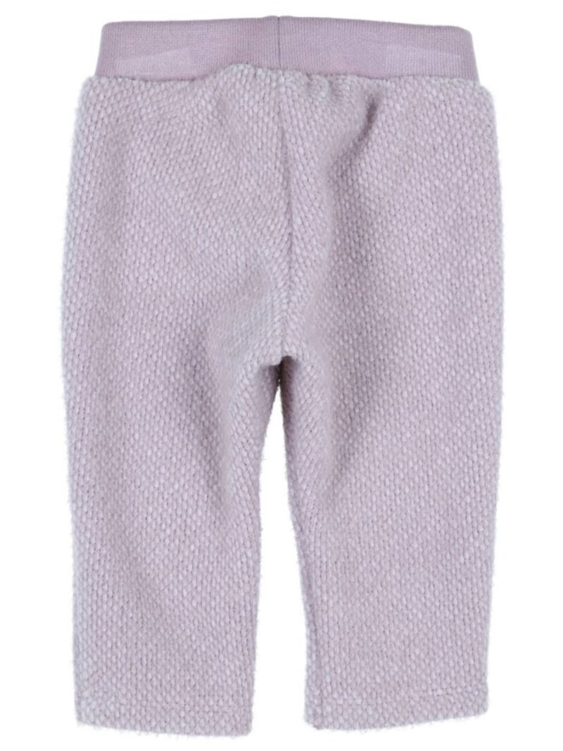 Broek Ebba met fijne strikjes vooraan lila - GYMP