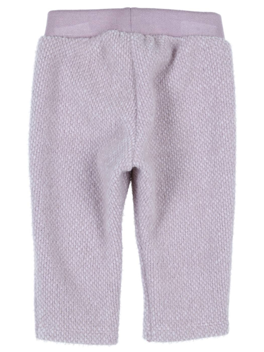 Broek Ebba met fijne strikjes vooraan lila - GYMP