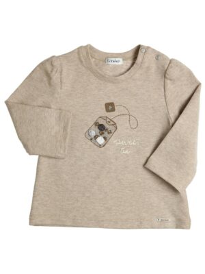 Longsleeve Aerochine 'sweet tea' beige - GYMP