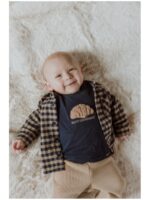 Longsleeve Aerodoux 'petit croissant' donkerblauw - GYMP