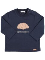 Longsleeve Aerodoux 'petit croissant' donkerblauw - GYMP