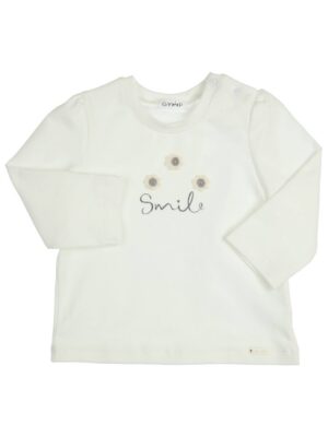 Longsleeve Aerodoux 'smile' off-white - GYMP
