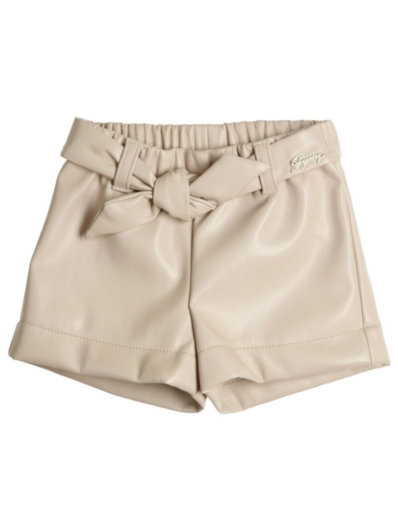 Short Coco met strik beige - GYMP