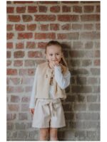 Short Coco met strik beige - GYMP