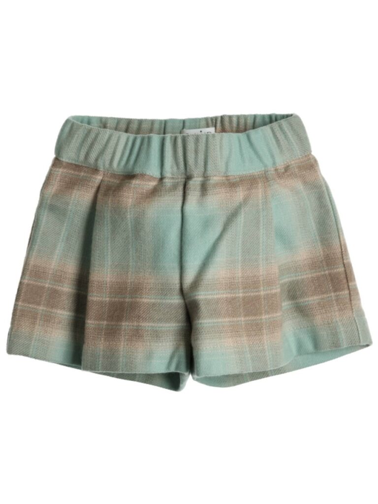 Short Larissa groen/beige geruit - GYMP 