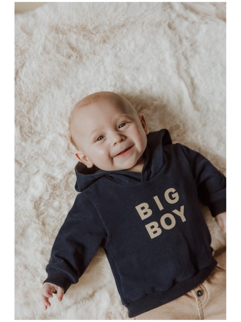 Sweater Carbondoux 'big boy' donkerblauw - GYMP