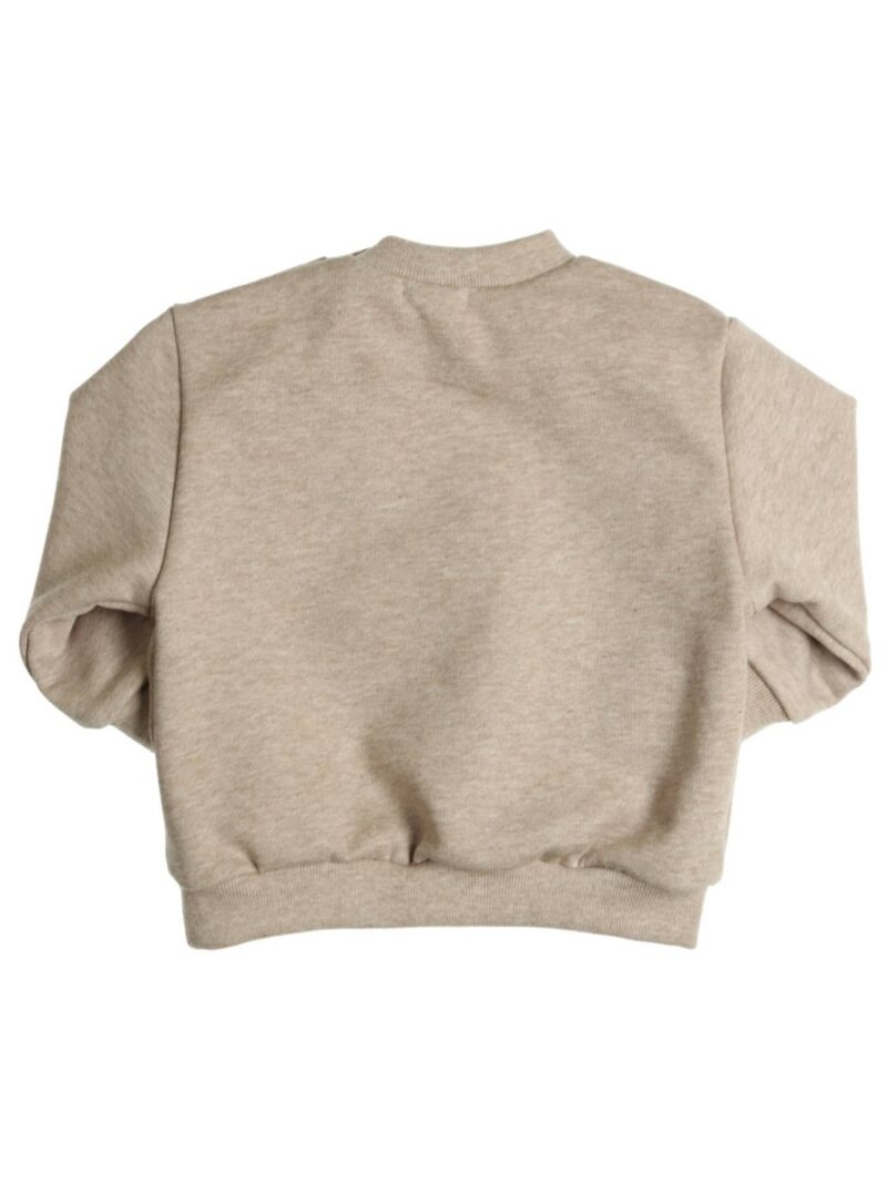 Sweater Hibbo 'petit croissant' beige - GYMP