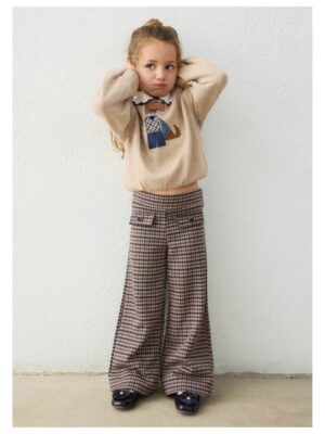 Broek jacquard geruit - MAYORAL