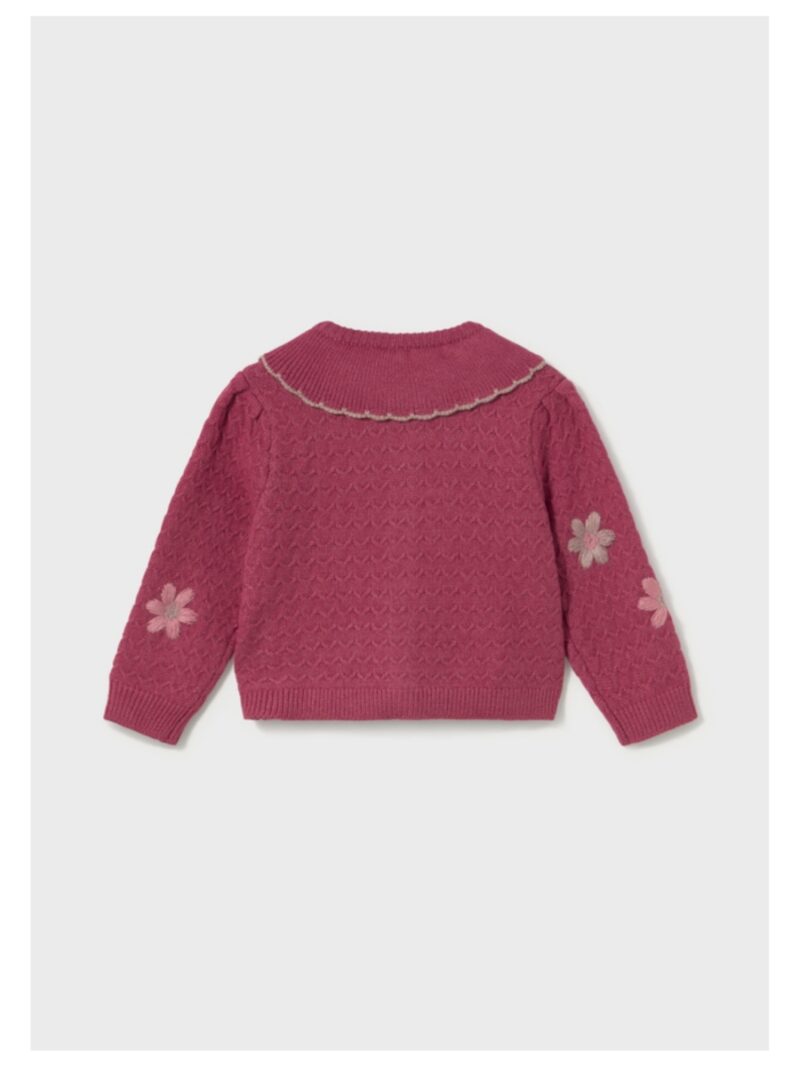 Cardigan met bloemen - MAYORAL