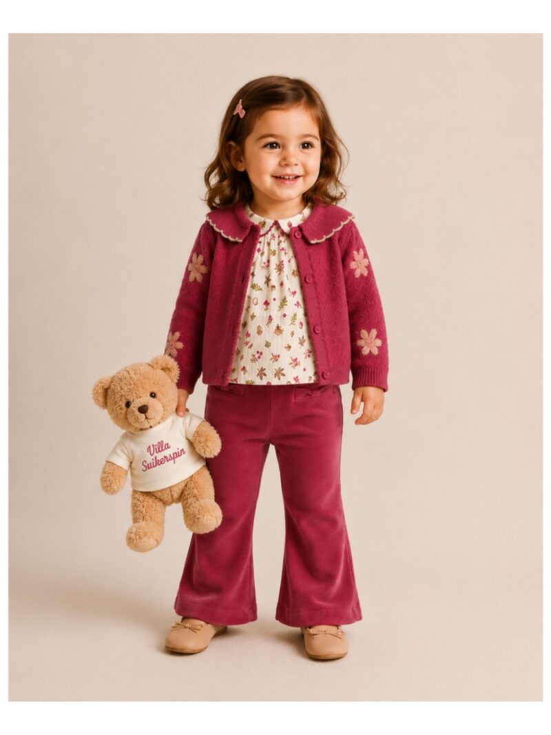 Cardigan met bloemen - MAYORAL