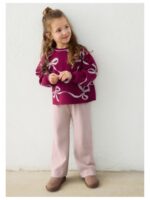 Homewear set met strikjes - MAYORAL