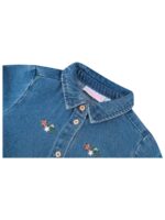 Jeansjurk met bloemetjes - SOMEONE