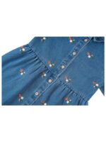 Jeansjurk met bloemetjes - SOMEONE
