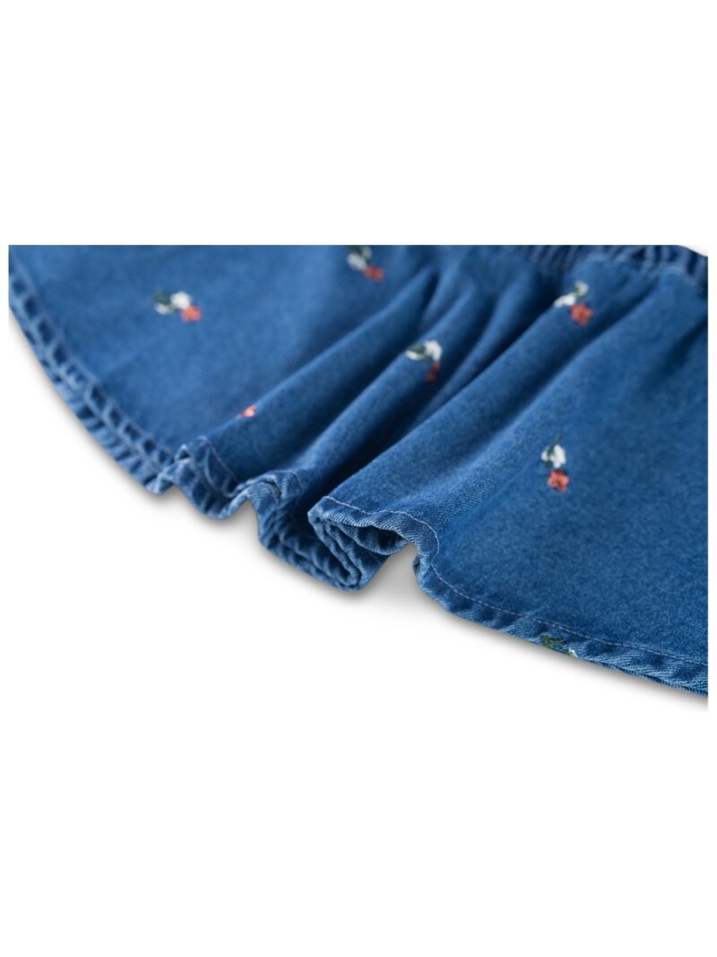 Jeansrok met bloemetjes - SOMEONE