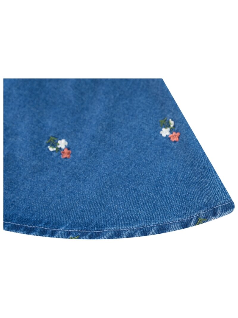 Jeansrok met bloemetjes - SOMEONE