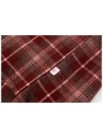 Jurk geruit bordeaux - SOMEONE