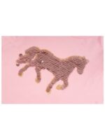 Longsleeve paard met pailletten roze - SOMEONE